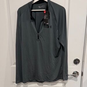 Under Armour Charcoal Half-Zip Pullover